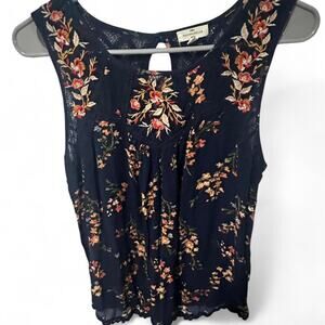 Mason belle navy floral